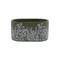 Forest Green Whitewashed Floral Cement Planter 7.75"-MX097542